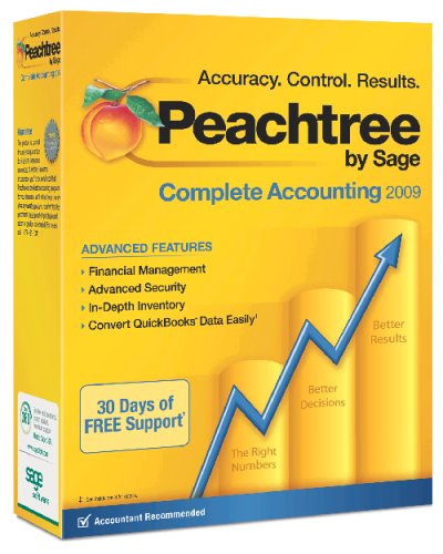 Peachtree By Sage Complete Accounting 2009 [OLD VERSION]