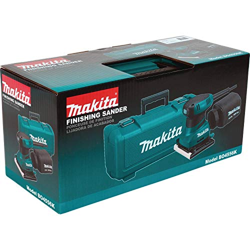 Makita BO4556K 1/4 Sheet Finishing Sander, with Tool Case