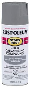 rust-oleum cold galvanizing compound, grays flat silver , 16oz. - 7785-830