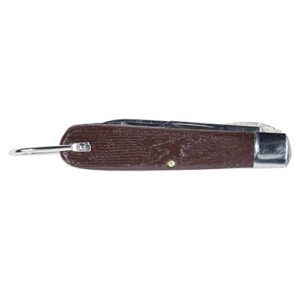 Klein Tools 1550-2 Electricians Knife, 2 Blade Pocket Knife, Steel, 2-1/2-Inch Blade