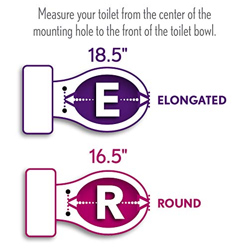 CHURCH 585EC 346 Toilet Seat with Easy Clean & Change Hinge, ELONGATED, Durable Enameled Wood, Biscuit/Linen