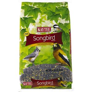 kaytee wild bird songbird blend food seed, 35 pounds