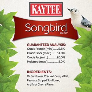 Kaytee Wild Bird Songbird Blend Food Seed, 35 Pounds