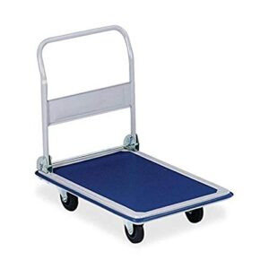 sparco folding platform truck, 660 lbs, 24-3/4 x 36 x 29-1/2 inches, blue (spr02040)