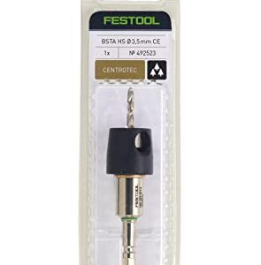 Festool 492523 Centrotec Countersink Drill Bit, 3.5mm