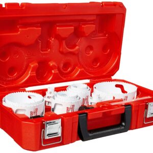 Milwaukee 49-22-4105 Master Electricians Ice Hardened Hole Saw Kit 19 Piece