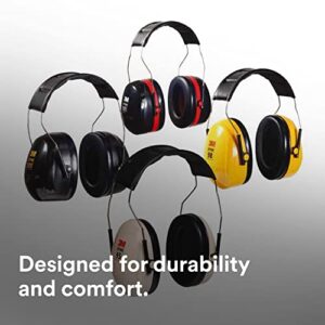 3M Peltor H6AV Optime 95 Over the Head Noise Reduction Earmuff, Hearing Protection, Ear Protectors, NRR 21dB, Ideal for Machine Shops and Power Tools, Beige