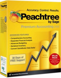 peachtree by sage premium accounting 2009 multi user