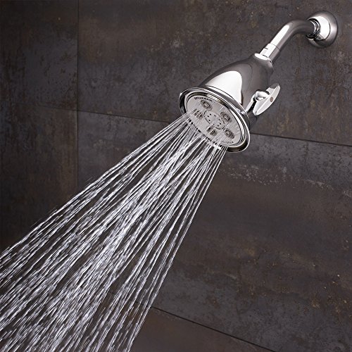 Speakman, Polished Chrome S-2005-HB Hotel Anystream High Pressure Shower Head-2.5 GPM Adjustable Replacement Bathroom Showerhead