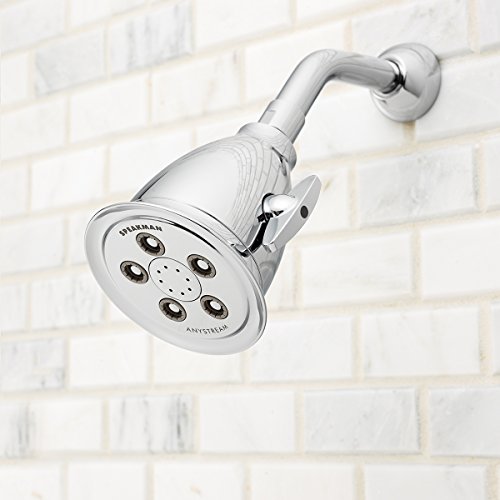 Speakman, Polished Chrome S-2005-HB Hotel Anystream High Pressure Shower Head-2.5 GPM Adjustable Replacement Bathroom Showerhead