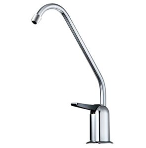 watts premier wp116023 pureteck standard auxiliary faucet for ro water filtration systems, chrome medium
