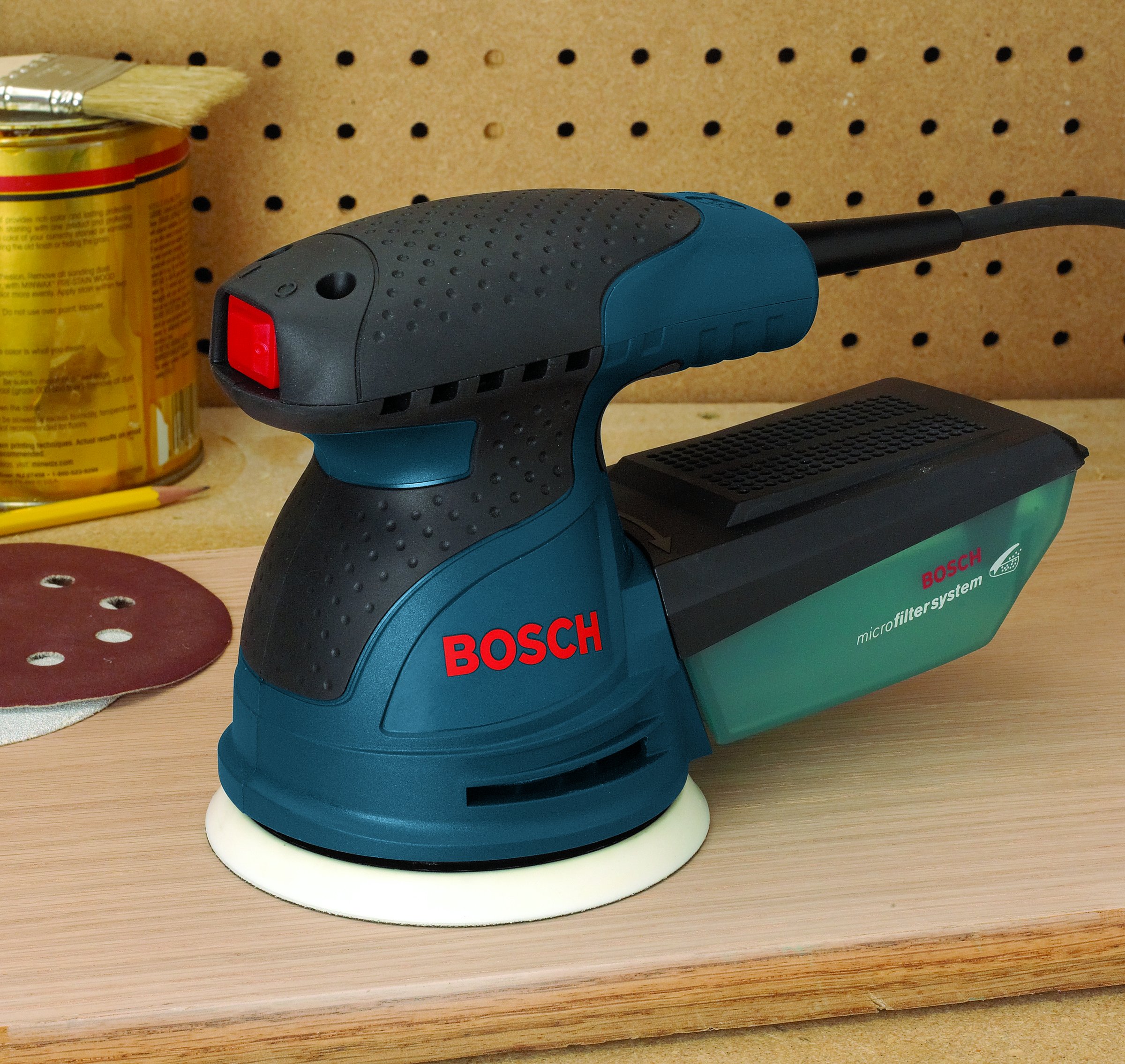 BOSCH ROS10 120 Volt Random Orbit Sander , Blue , 5"