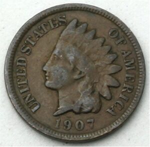 indian head cent / penny mixed date circulated good or better