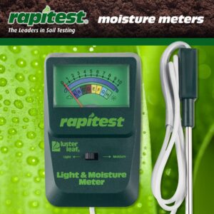 Luster Leaf Products Luster Leaf 1830 Rapitest Moisture and Light Combo Meter