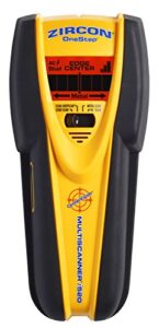 zircon multiscanner i520 center-finding stud finder with metal and ac electrical scanning