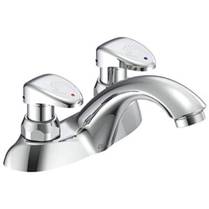 delta faucet 2 handle commercial bathroom faucet chrome, metering faucet, chrome bathroom faucet, chrome 86t1153