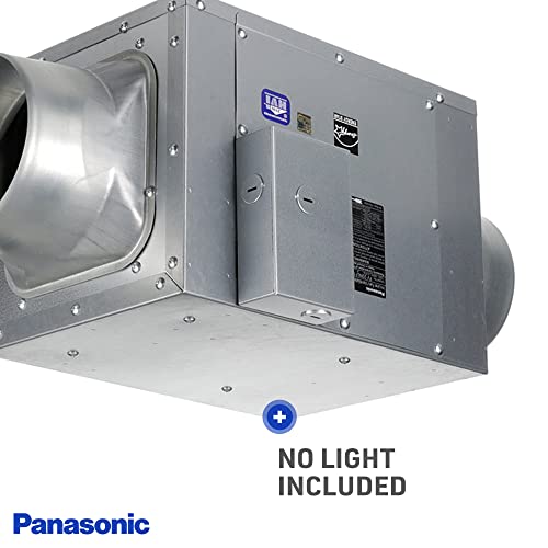 Panasonic FV-30NLF1 WhisperLine Remote Mount InLine Fan - Improve Home Air Quality with Ventilation - 340 CFM