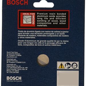 BOSCH SR5R320 5-Piece 320 Grit 5 In. 8 Hole Hook-And-Loop Sanding Discs