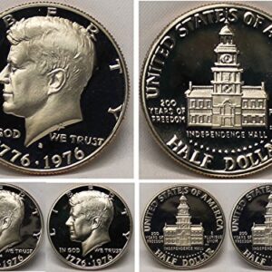 1976-S - GEM CLAD PROOF - KENNEDY HALF DOLLAR