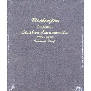 Dansco 8143 Washington Statehood Quarters Album 1999-2003 w/ Proof