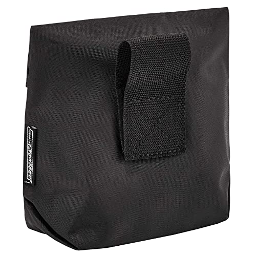 Carry Pouch for Half Mask Respirators, Straps to Attach Around Belt, Cover Flap Closure, 8.5" L x, 3" W, 7" H, Ergodyne Arsenal 5182,Black