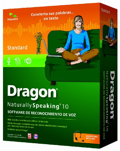 Dragon NaturallySpeaking 10 Standard Spanish