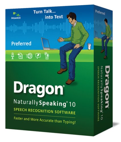 Dragon NaturallySpeaking 10 Preferred - Medium Box