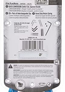 Channellock 926 6-Inch Snap Ring Plier | Precision Circlip Retaining Ring Pliers | Includes 5 Pairs of Interchangeable Tips | Made in the USA