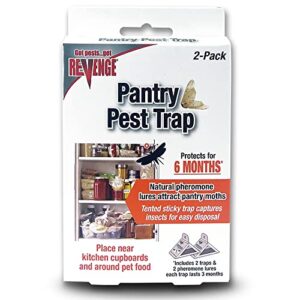 revenge 076807007009 124/700 pantry pest traps 2 pk