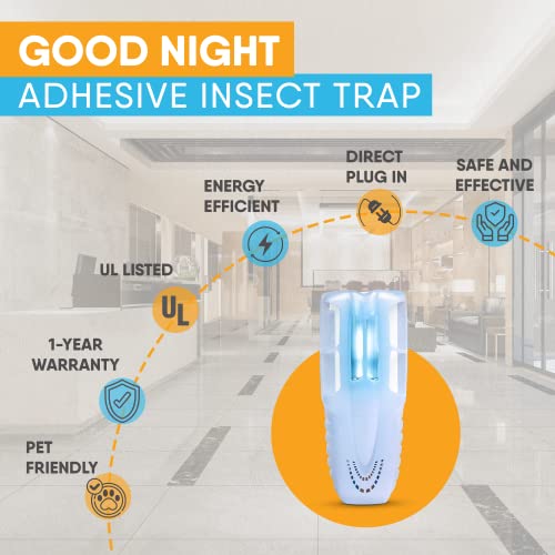 Gnat Traps for House Indoor, Venus Fly Trap for Indoors, Gnat Traps, Fly Catchers for Inside Home, Bug Catcher, Gnat Killer Indoor, Indoor Fly Trap, Flying Insect Trap, Plug in Bug Catcher Indoor