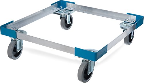 Carlisle FoodService Products C2220A14 Universal Aluminum Warewashing Rack Dolly Without Handle