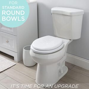 Soft Padded Toilet Seat - Embroidered (styles may vary)