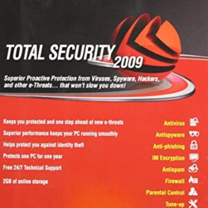 Bitdefender Total Security 2009 1Yr/1Pc