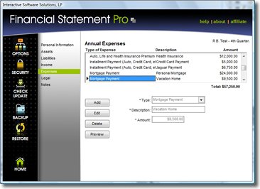 Financial Statement Pro