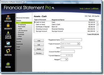 Financial Statement Pro