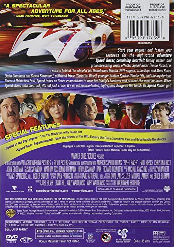 Speed Racer (Widescreen Edition)