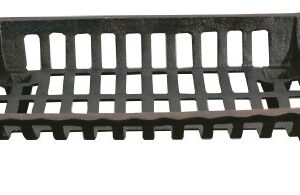 Panacea 15424 Cast Iron Fire Grate, Black, 24-Inch