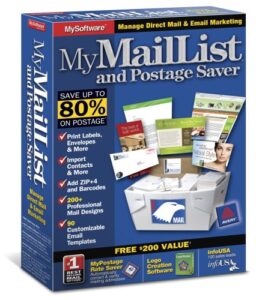 my mail list and postage saver