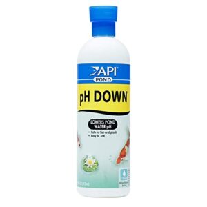 api pond ph down pond water ph reducing solution 16-ounce bottle, white, model:170b