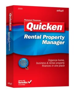 quicken rental property manager 2009 [old version]
