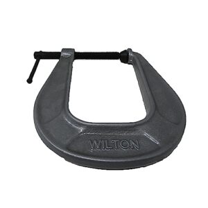 wilton 245 xtra-deep reach carriage c-clamp, 2-1/2" jaw opening, 4-3/4" throat (42450)