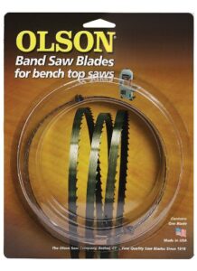olson saw wb55356bl 56-1/8-inch by 1/4 wide by 6 teeth per inch band saw blade