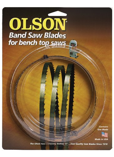 Olson Saw WB55356BL 56-1/8-Inch by 1/4 wide by 6 Teeth Per Inch Band Saw Blade