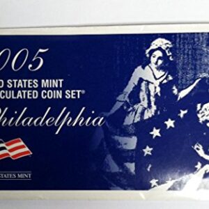 2005 P & D Mint Set in Original U.S. Government Packaging 22-Coins