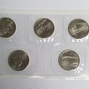 2005 P & D Mint Set in Original U.S. Government Packaging 22-Coins