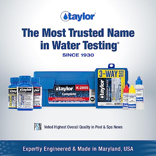 TAYLOR TECHNOLOGIES INC K-1766 DROP TEST CHLORIDE SALT WATER