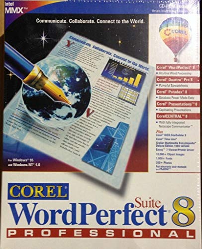 Corel Wordperfect Suite 8 Professional