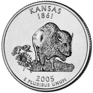 2005-p kansas state quarter bu roll