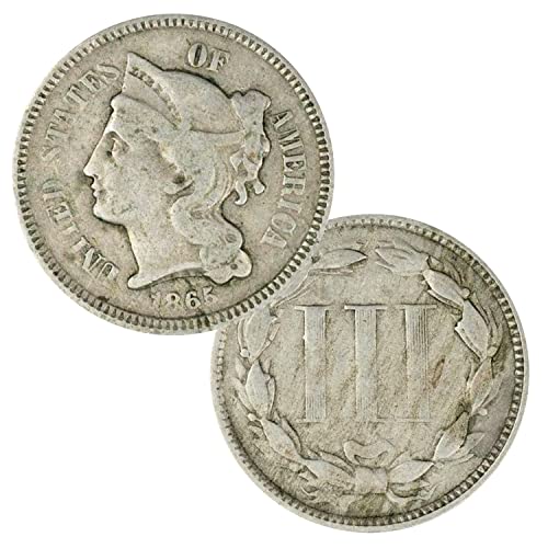 1865-1876 Nickel Three Cent Piece G/VG