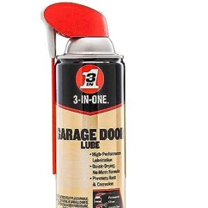 3-IN-ONE Professional Garage Door Lubricant with SMART STRAW SPRAYS 2 WAYS, 11 OZ